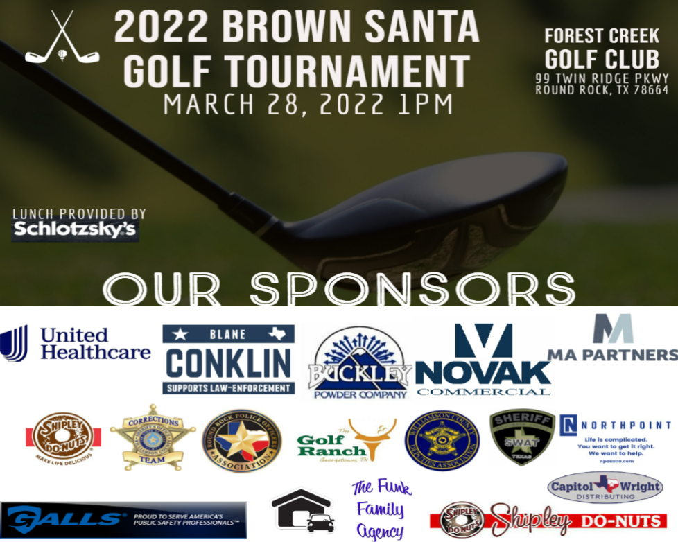 2022 Sponsor Flyer- Golf Tournament- multiple company sponsors 